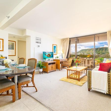 Great Diamond Head Views, 2Br Condo With Free Parking! Honolulu Bagian luar foto